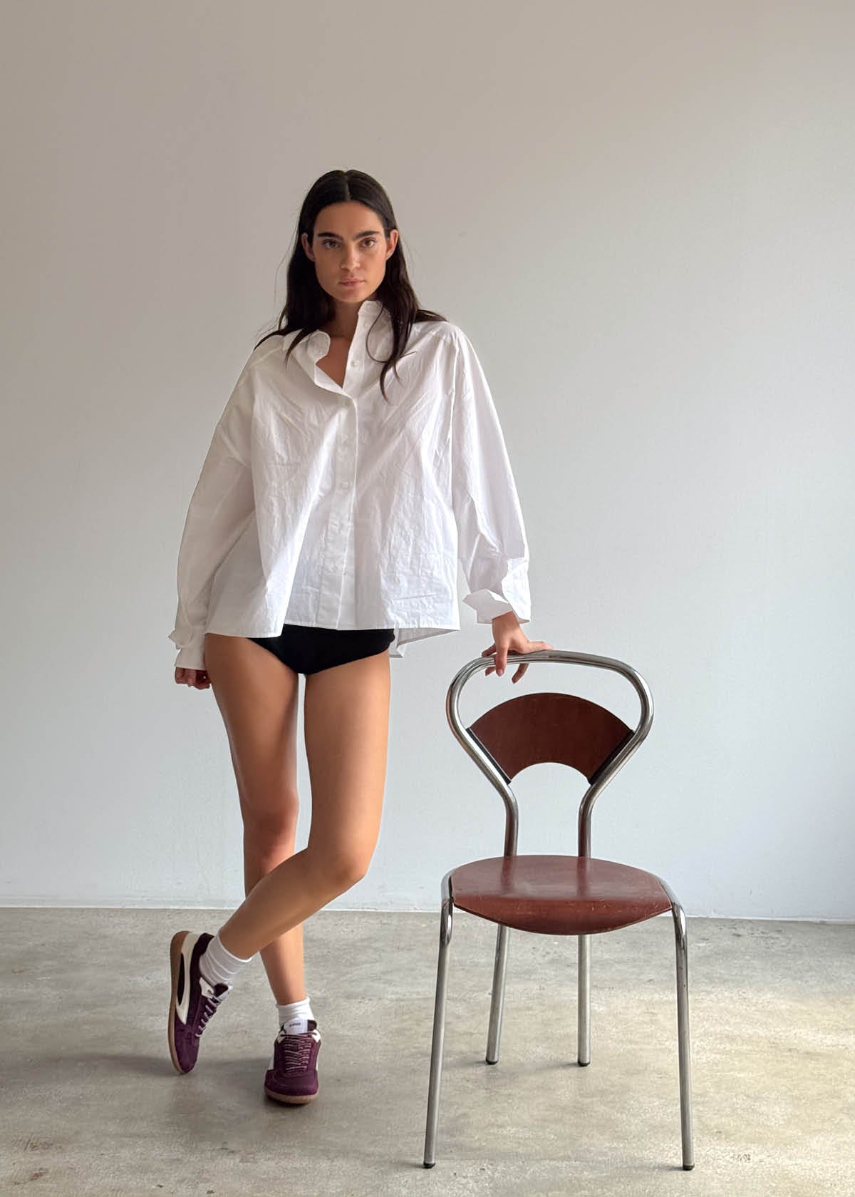 Tb.83 Barefoot Nylon Burgundy Sneakers