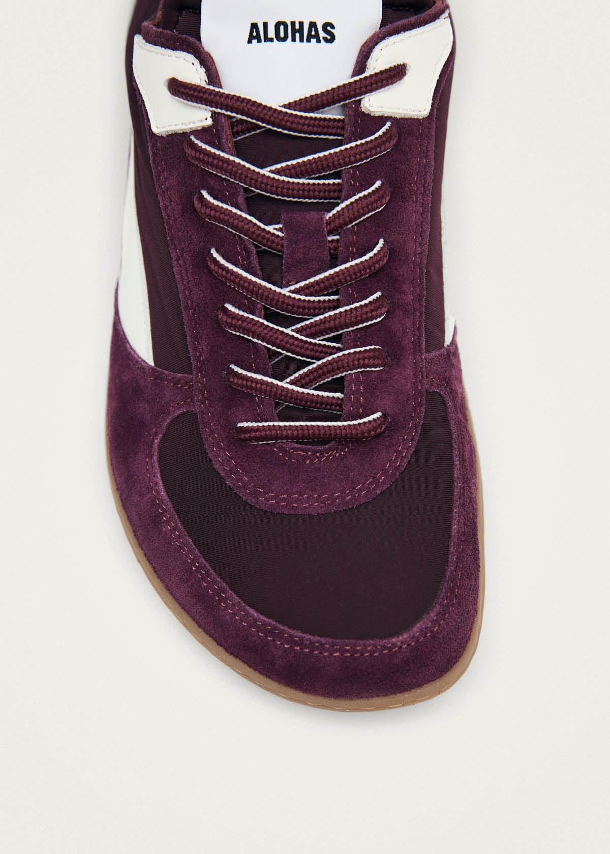 Tb.83 Barefoot Nylon Burgundy Sneakers
