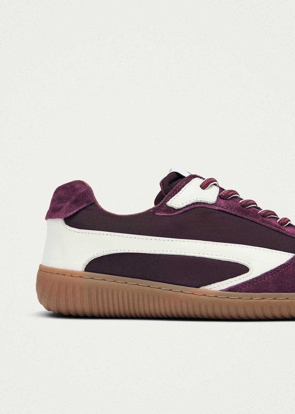 Tb.83 Barefoot Nylon Burgundy Sneakers