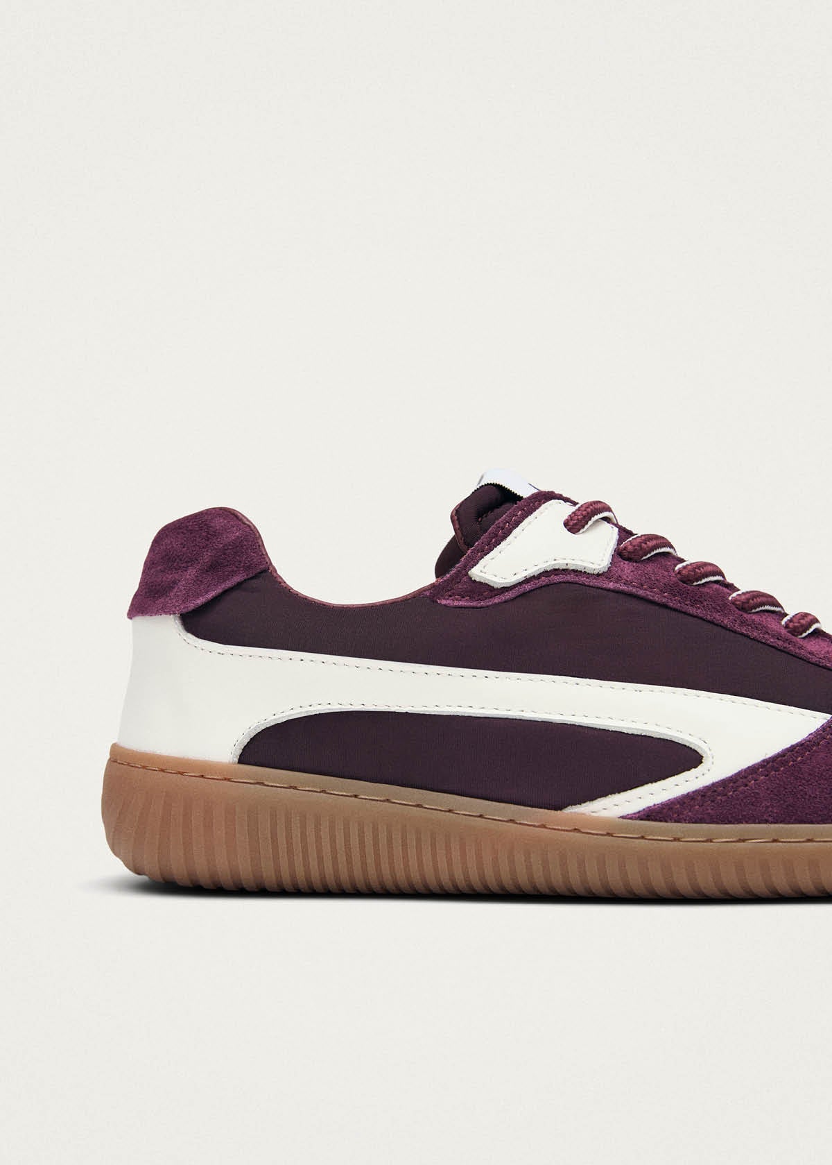 Tb.83 Barefoot Nylon Burgundy Sneakers