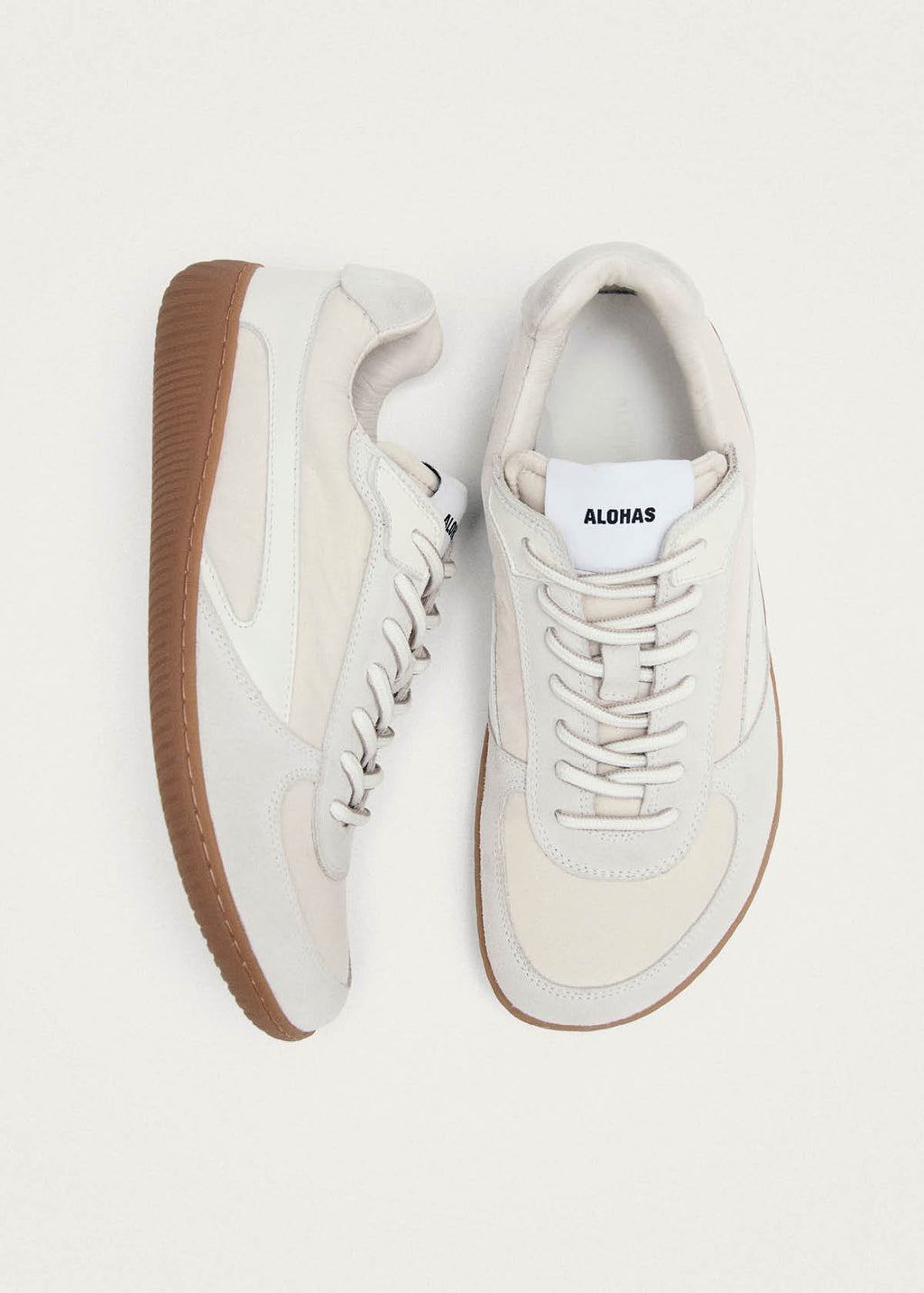 Tb.83 Barefoot Nylon Cream Sneakers