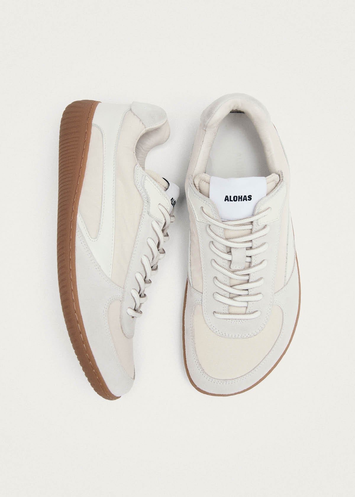 Tb.83 Barefoot Nylon Cream Sneakers