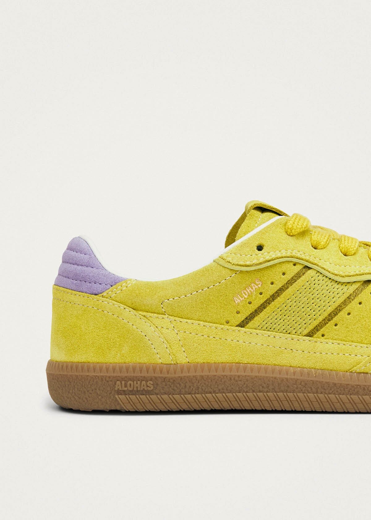 Tb.490 Rife Acid Green Leather Sneakers