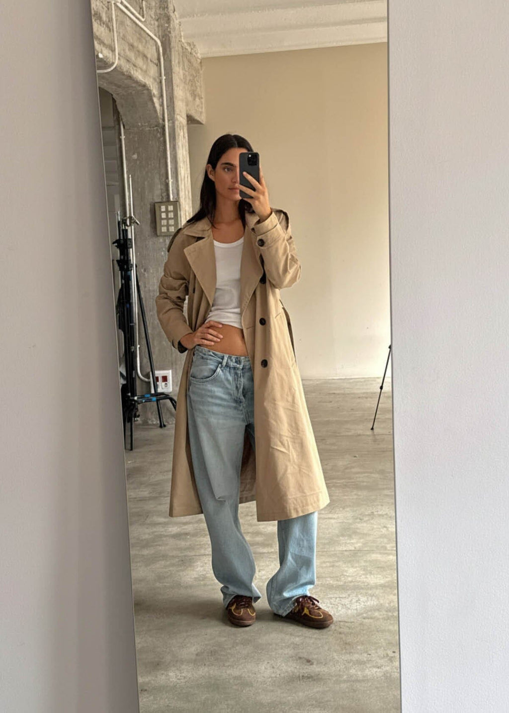 Tb.490 Rife Chocolate Brown Leather Sneakers