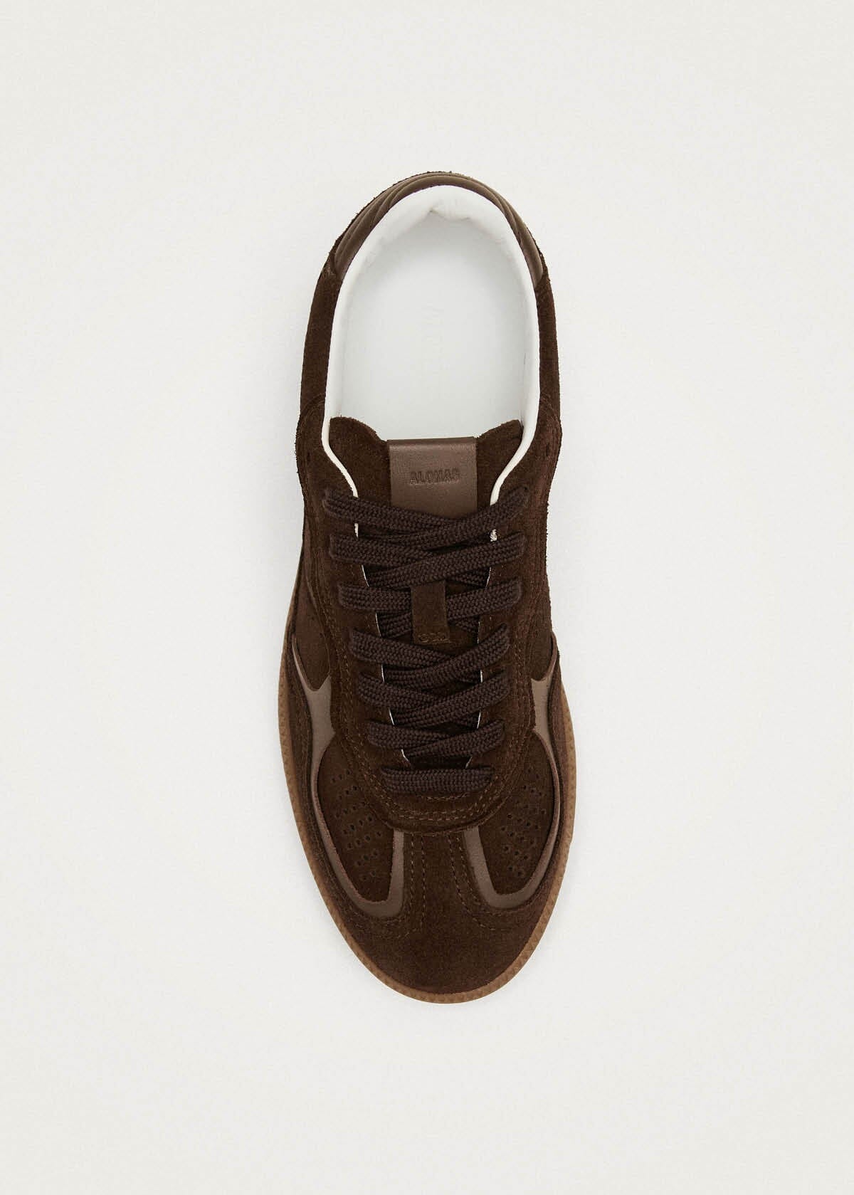 Tb.490 Rife Chocolate Brown Leather Sneakers