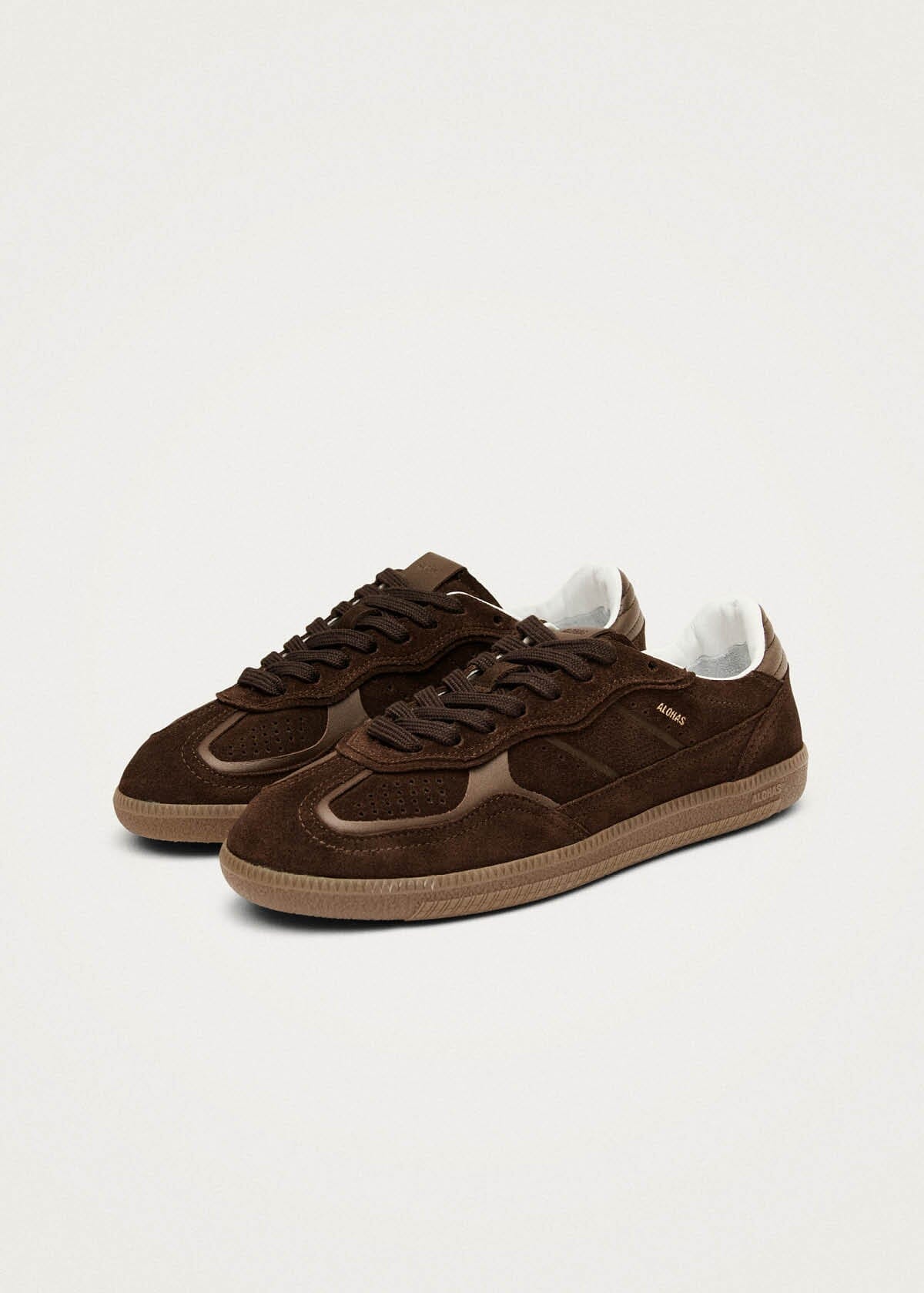 Tb.490 Rife Chocolate Brown Leather Sneakers
