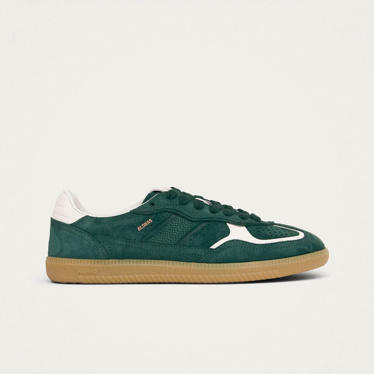 Tb.490 Rife Forest Green Leather Sneakers