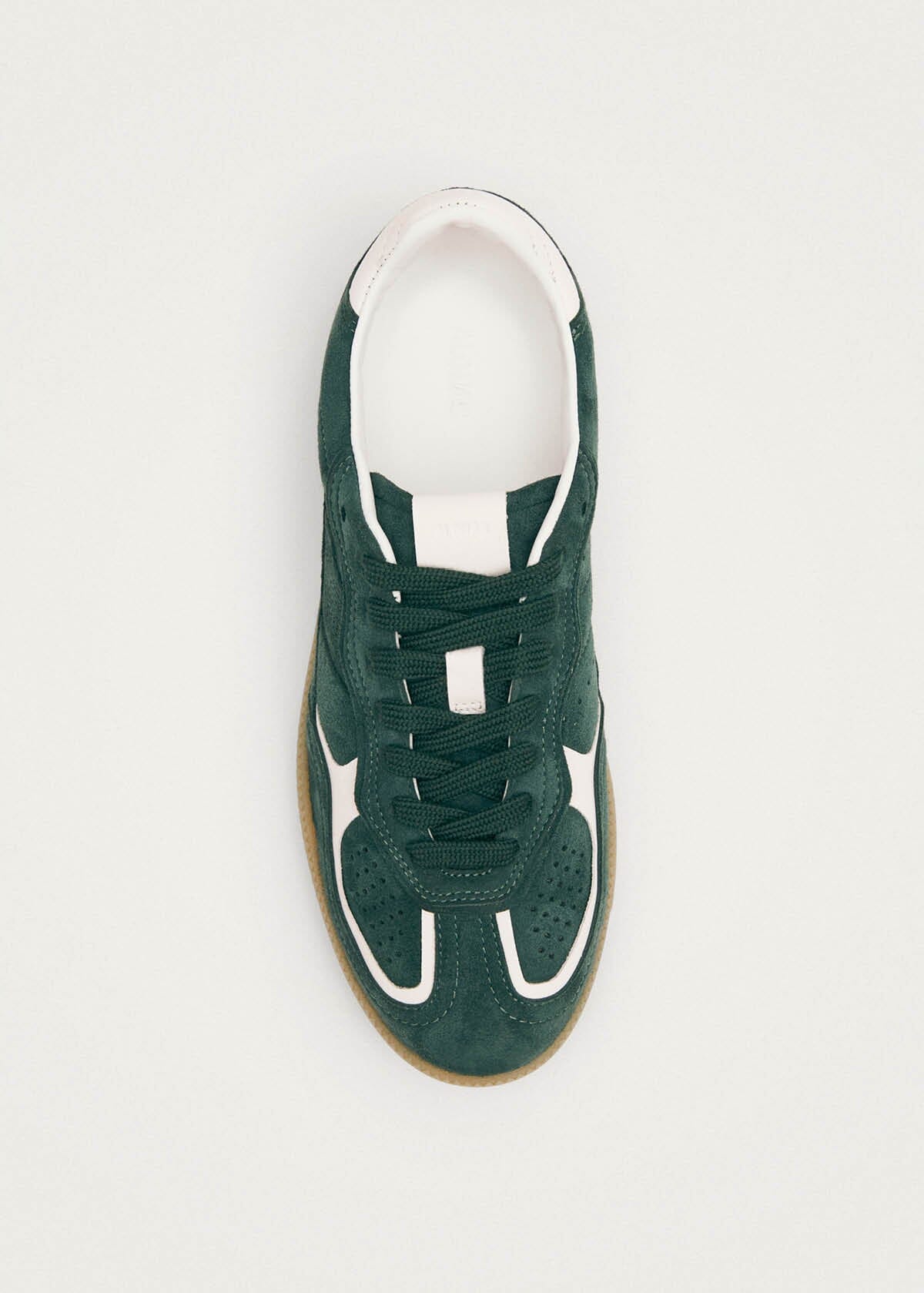 Tb.490 Rife Forest Green Leather Sneakers