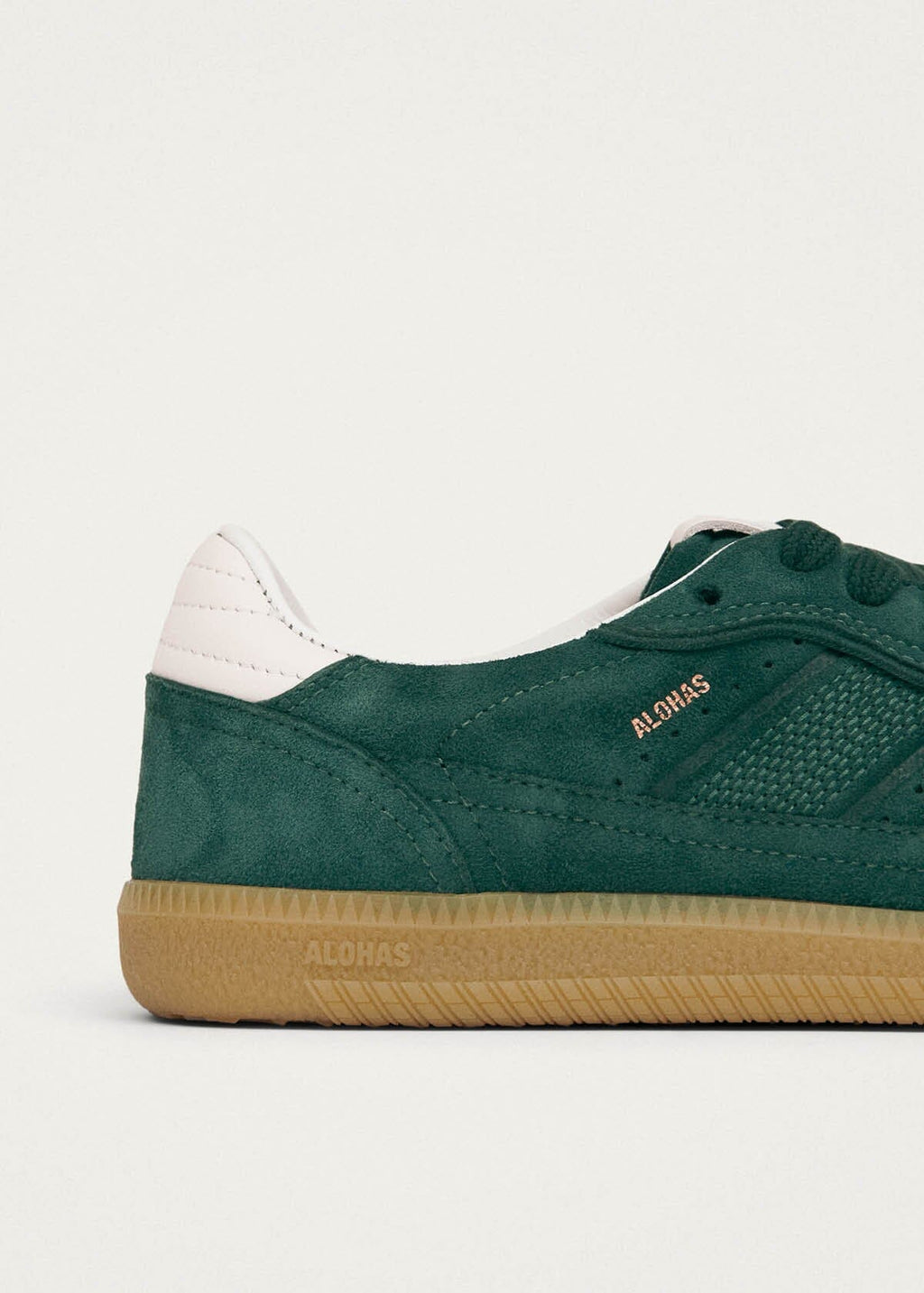 Tb.490 Rife Forest Green Leather Sneakers