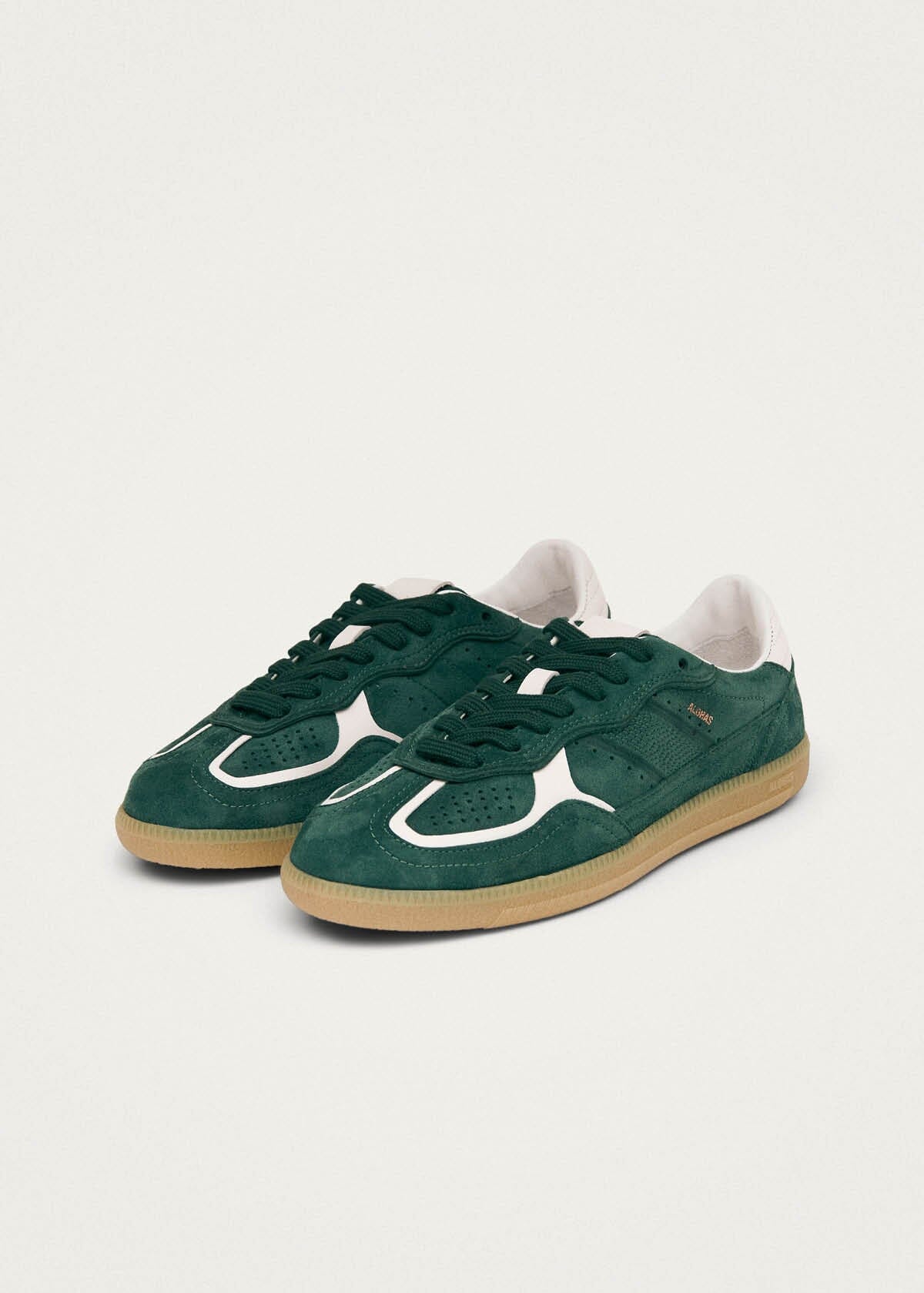 Tb.490 Rife Forest Green Leather Sneakers