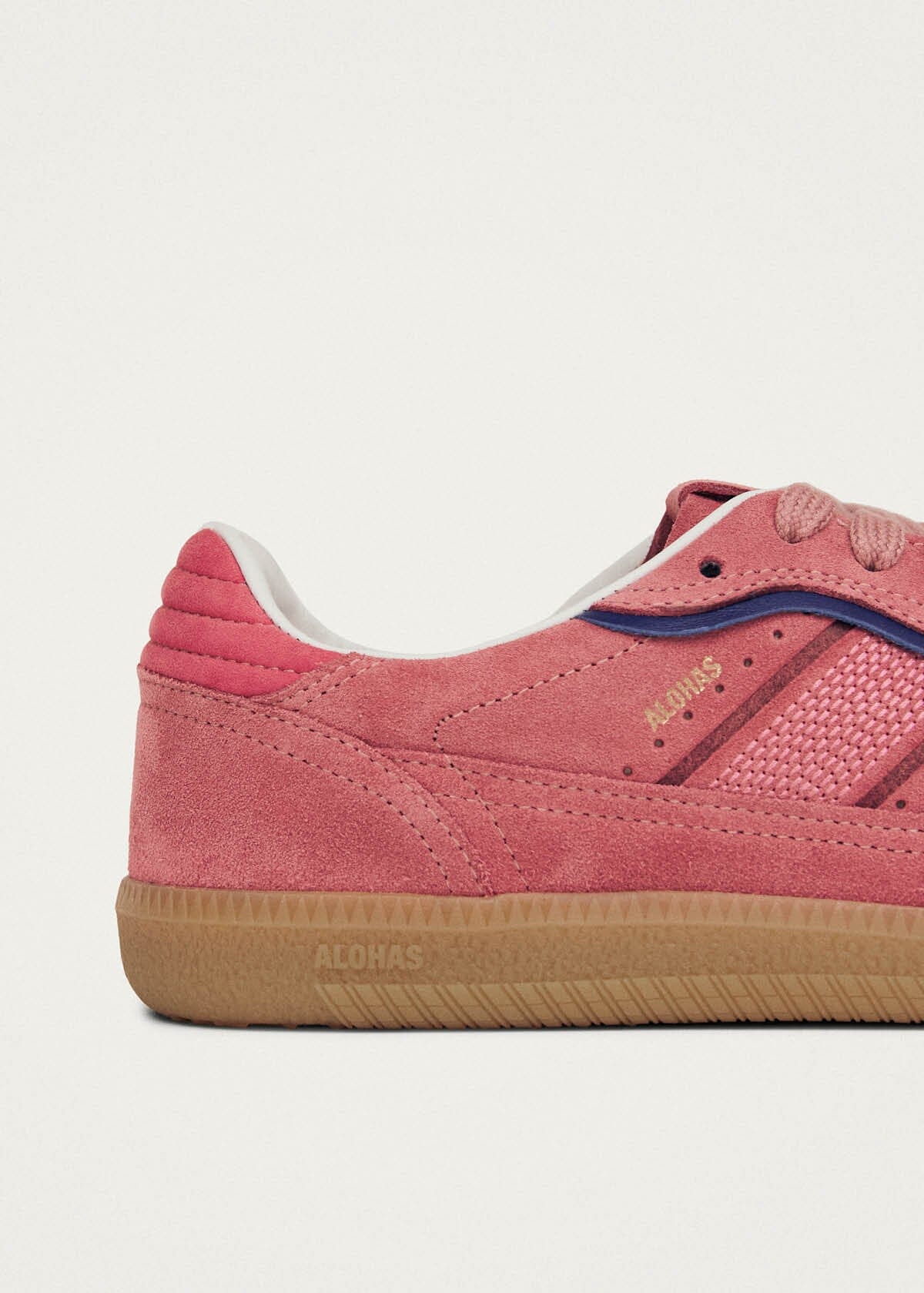 Tb.490 Rife Pink Leather Sneakers